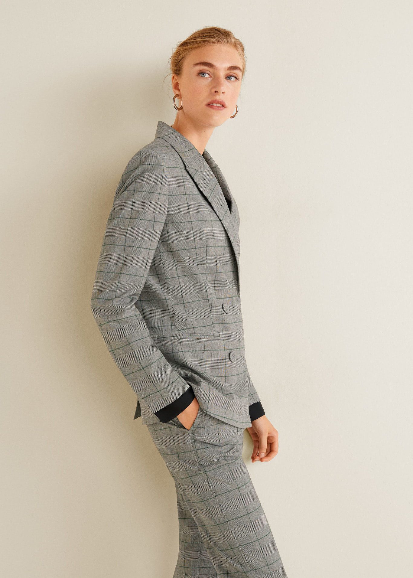 Check Structured blazer - Image 2